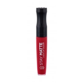 Rimmel London Stay Matte, lūpdažis moterims, 5,5ml, (500 Fire Starter)