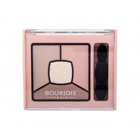 BOURJOIS Paris Smoky Stories, Quad Eyeshadow Palette, akių šešėliai moterims, 3,2g, (14 Tomber