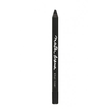 Maybelline Master Drama, akių kontūrų pieštukas moterims, 3g, (Ultra Black)