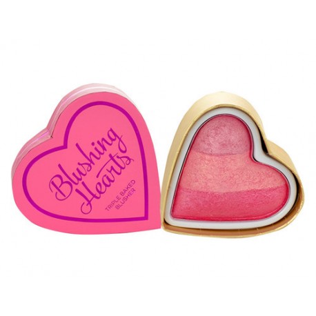 Makeup Revolution London I Heart Makeup, Blushing Hearts, skaistalai moterims, 10g, (Blushing Heart)