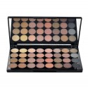 Makeup Revolution London Ultra Eyeshadows Palette, Flawless Matte, akių šešėliai moterims, 16g