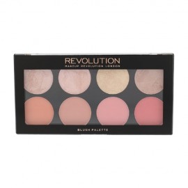 Makeup Revolution London Blush Palette, skaistalai moterims, 13g, (Blush Goddess)