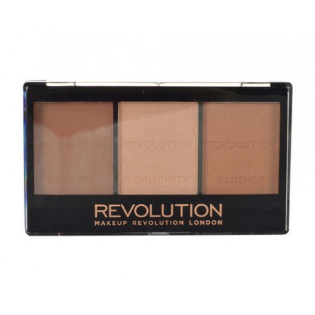 Makeup Revolution London Ultra Sculpt & Contour Kit, bronzantas moterims, 11g, (C04 Ultra