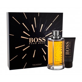 HUGO BOSS Boss The Scent, rinkinys tualetinis vanduo vyrams, (EDT 200 ml + balzamas po skutimosi 75