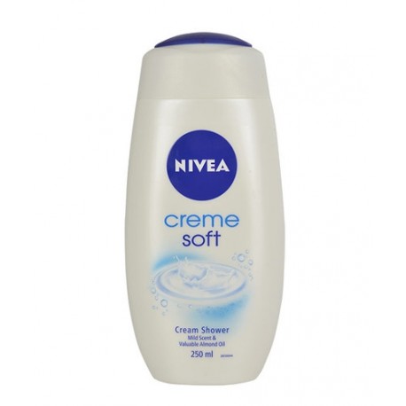 Nivea Creme Soft, dušo kremas moterims, 250ml