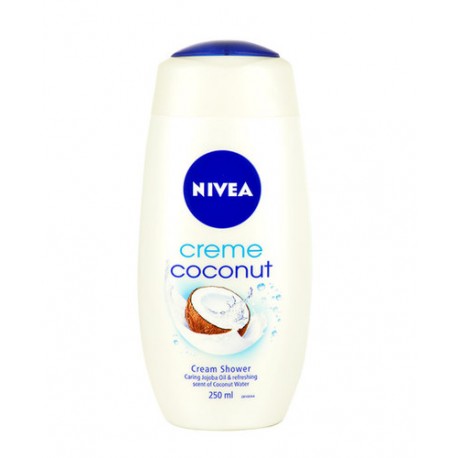 Nivea Care & Coconut, dušo kremas moterims, 250ml