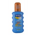 Nivea Sun, Protect & Bronze Sun Spray, Sun kūno losjonas moterims ir vyrams, 200ml