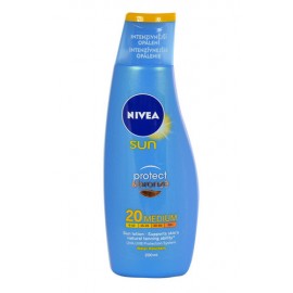 Nivea Sun, Protect & Bronze Sun Lotion, Sun kūno losjonas moterims ir vyrams, 200ml