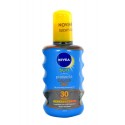 Nivea Sun, Protect & Bronze Oil Spray, Sun kūno losjonas moterims ir vyrams, 200ml