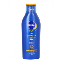 Nivea Sun Protect & Moisture, Sun kūno losjonas moterims ir vyrams, 200ml