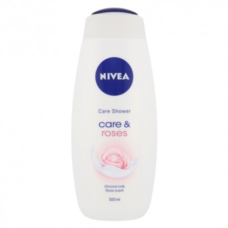 Nivea Care & Roses, dušo kremas moterims, 500ml