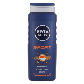 Nivea Men Sport, dušo želė vyrams, 500ml