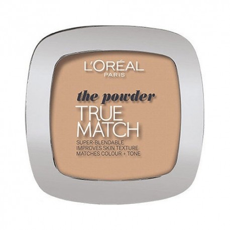 L´Oréal Paris True Match, kompaktinė pudra moterims, 9g, (D5-W5 Golden Sand)