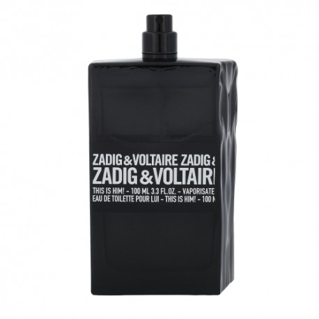 Zadig & Voltaire This is Him!, tualetinis vanduo vyrams, 100ml, (Testeris)