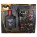 DC Comics Batman v Superman, rinkinys tualetinis vanduo vaikams, (EDT 75 ml + dušo želė 150 ml)