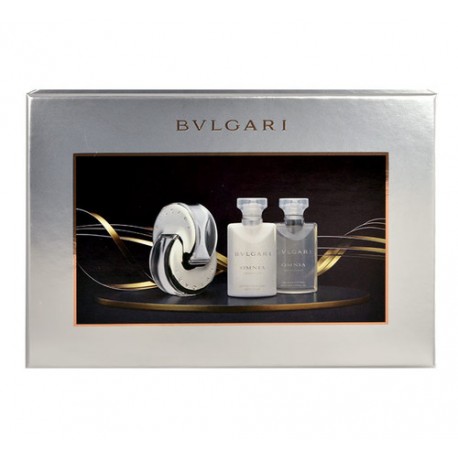 Bvlgari Omnia Crystalline, rinkinys tualetinis vanduo moterims, (EDT 40ml + 40ml kūno losjonas +