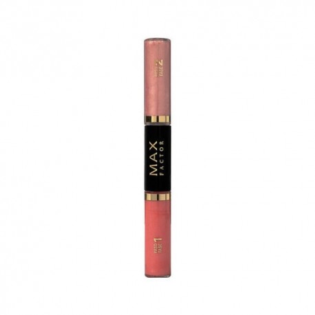 Max Factor Lipfinity, Colour + Gloss, lūpdažis moterims, 2x3ml, (590 Glazed Caramel)