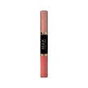 Max Factor Lipfinity, Colour + Gloss, lūpdažis moterims, 2x3ml, (590 Glazed Caramel)