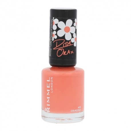 Rimmel London 60 Seconds, By Rita Ora, nagų lakas moterims, 8ml, (413 Oragina)