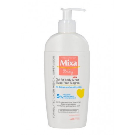 Mixa Baby, dušo želė vaikams, 250ml