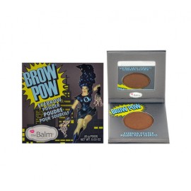 TheBalm Brow Pow, Eyebrow kompaktinė pudra moterims, 0,85g, (Light Brown)