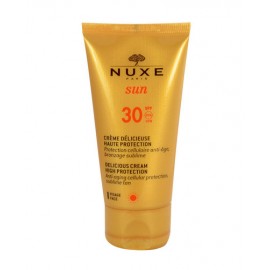 Nuxe Sun Delicious veido kremas High Protection SPF30, kosmetika moterims, 50ml