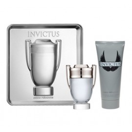 Paco Rabanne Invictus rinkinys vyrams, (EDT 50ml + 100ml dušo želė)