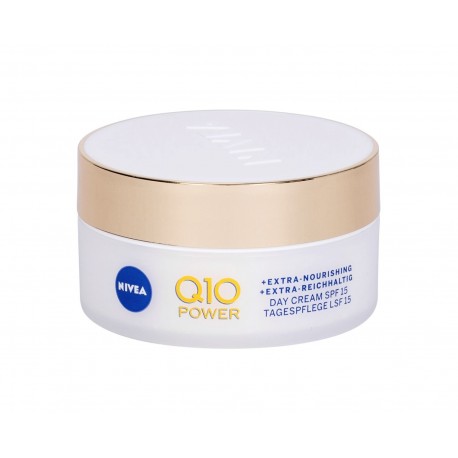 Nivea Q10 Power, Anti-Wrinkle + Extra Nourishing, dieninis kremas moterims, 50ml