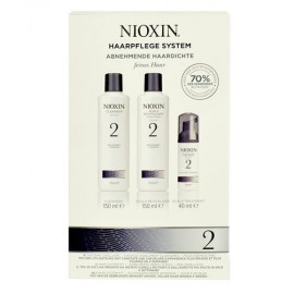 Nioxin System 2, rinkinys šampūnas moterims, (150ml System 2 prausiklis šampūnas + 150ml System