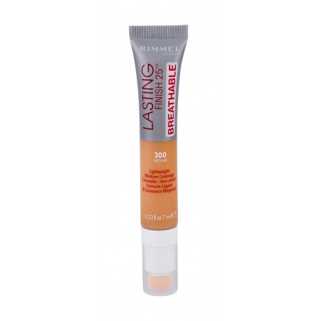 Rimmel London Lasting Finish, Breathable, maskuoklis moterims, 7ml, (300 Medium)