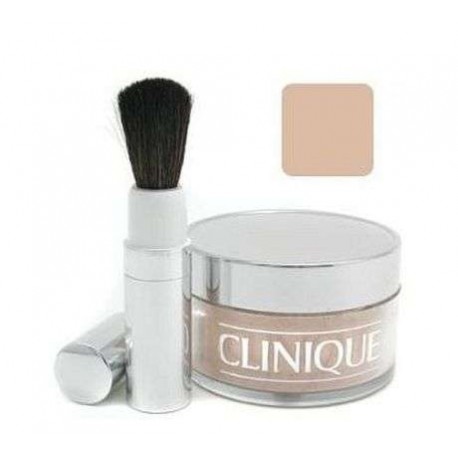 Clinique Blended, Face Powder And Brush, kompaktinė pudra moterims, 35g, (03 Transparency)