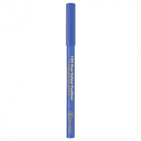 Dermacol 12H True Colour, akių kontūrų pieštukas moterims, 0,28g, (2 Electric Blue)