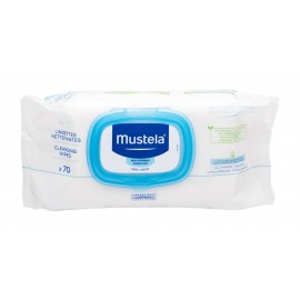 Mustela Bébé, drėgnosios servetėlės vaikams, 70pc