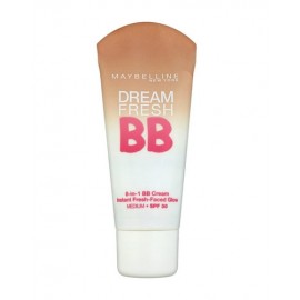 Maybelline Dream Fresh BB kremas 8in1, kosmetika moterims, 30ml, (Medium)