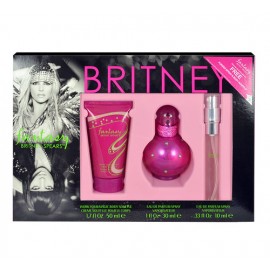 Britney Spears Fantasy, rinkinys kvapusis vanduo moterims, (EDP 30ml + 10ml EDP + 50ml kūno