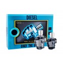 Diesel Only The Brave, rinkinys tualetinis vanduo vyrams, (EDT 75 ml + EDT 35 ml)